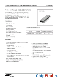 Datasheet S1D2500A01-D0 manufacturer Samsung