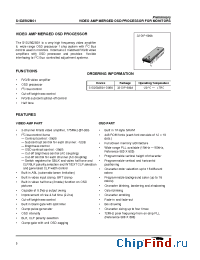Datasheet S1D2502B01-D0B0 manufacturer Samsung