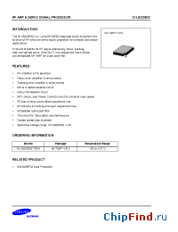 Datasheet S1L9223B02-T0R0 manufacturer Samsung