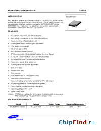 Datasheet S1L9225X01-Q0R0 manufacturer Samsung