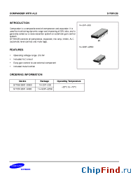 Datasheet S1T8512B01-D0B0 manufacturer Samsung