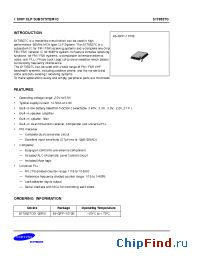 Datasheet S1T8527C01 manufacturer Samsung
