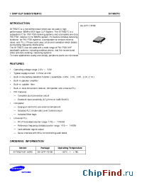 Datasheet S1T8527C01-Q0R0 manufacturer Samsung