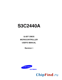 Datasheet S3C2440 manufacturer Samsung