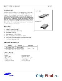 Datasheet S5T3170X01 manufacturer Samsung