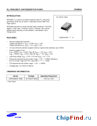 Datasheet S5T8808X01 manufacturer Samsung