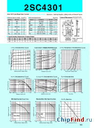 Datasheet 2SC4301 manufacturer Sanken