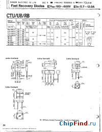 Datasheet CTU-34R manufacturer Sanken