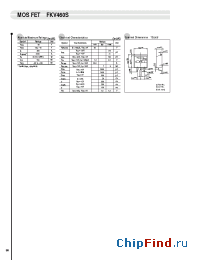 Datasheet FKV460S manufacturer Sanken