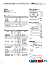 Datasheet SPF5012 manufacturer Sanken