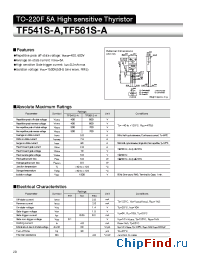 Datasheet TF561S-A manufacturer Sanken