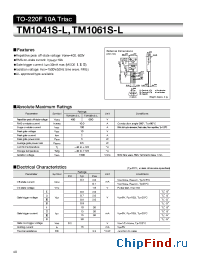 Datasheet TM1041S-L manufacturer Sanken