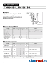 Datasheet TM1641S-L manufacturer Sanken