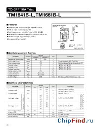 Datasheet TM1661B-L manufacturer Sanken