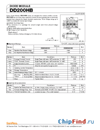 Datasheet DWF40A30 manufacturer SanRex