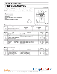 Datasheet FRG25CA120 manufacturer SanRex