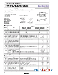 Datasheet PE90GB manufacturer SanRex