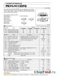 Datasheet PK130FG120 manufacturer SanRex