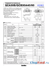 Datasheet QCB30A60 manufacturer SanRex