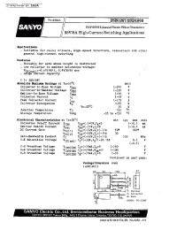 Datasheet 2SB1267 manufacturer Sanyo