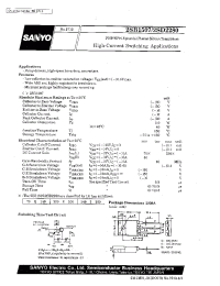 Datasheet 2SB1507 manufacturer Sanyo