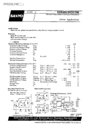 Datasheet 2SB886 manufacturer Sanyo