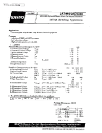 Datasheet 2SB986 manufacturer Sanyo