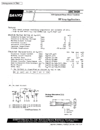 Datasheet 2SC2839 manufacturer Sanyo