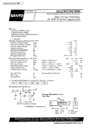 Datasheet 2SC2909 manufacturer Sanyo