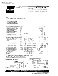 Datasheet 2SC3117 manufacturer Sanyo