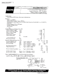 Datasheet 2SC4473 manufacturer Sanyo