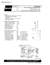 Datasheet 2SC4710 manufacturer Sanyo