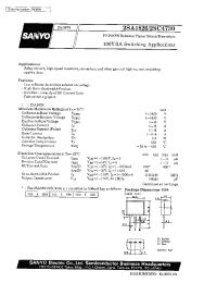 Datasheet 2SC4730 manufacturer Sanyo