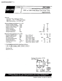 Datasheet 2SC4869 manufacturer Sanyo