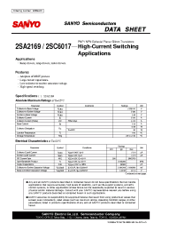 Datasheet 2SC6017 manufacturer Sanyo