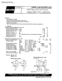Datasheet 2SD2100 manufacturer Sanyo