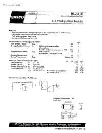 Datasheet DLA11C manufacturer Sanyo