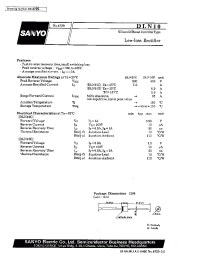 Datasheet DLN10C manufacturer Sanyo