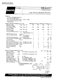 Datasheet DRA03T manufacturer Sanyo