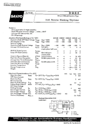 Datasheet DRE3E manufacturer Sanyo