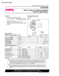 Datasheet EC3H07B manufacturer Sanyo