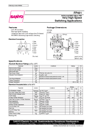 Datasheet FP401 manufacturer Sanyo