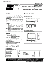 Datasheet LA1831 manufacturer Sanyo