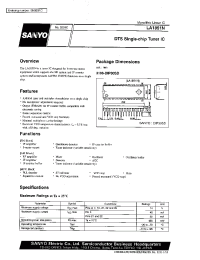 Datasheet LA1851N manufacturer Sanyo