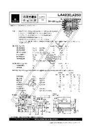 Datasheet LA4230 manufacturer Sanyo