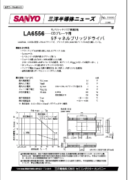 Datasheet LA6556 manufacturer Sanyo