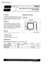 Datasheet LA9220M manufacturer Sanyo