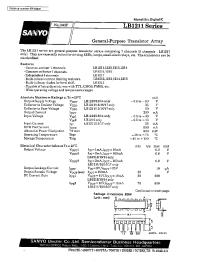 Datasheet LB1215 manufacturer Sanyo