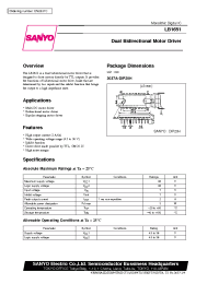 Datasheet LB1651 manufacturer Sanyo