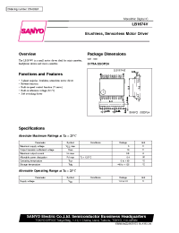 Datasheet LB1674V manufacturer Sanyo